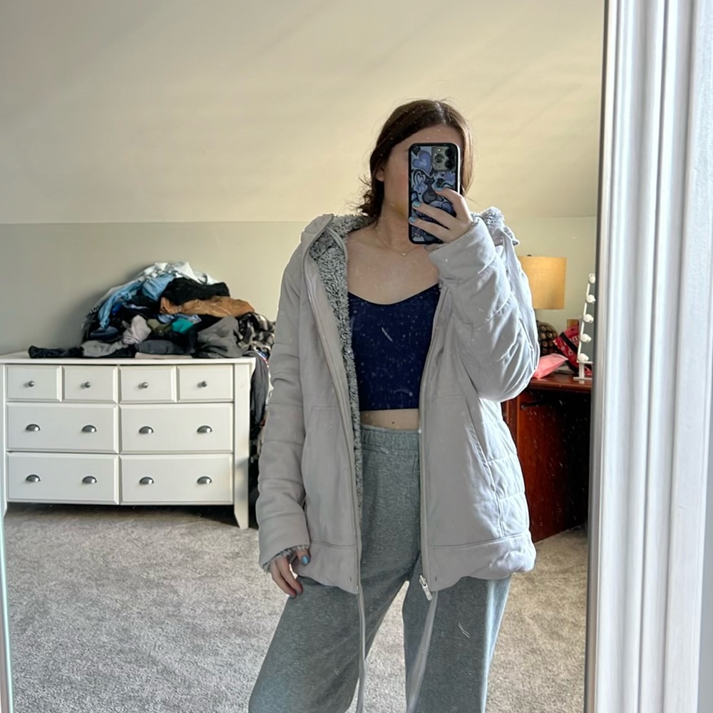 Lululemon Fuzzy Reversible Jacket - image 3